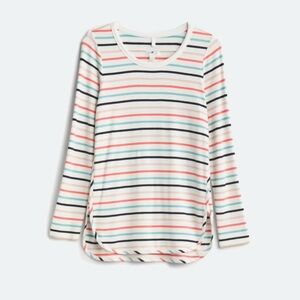 MARKET & SPRUCE
Zansia Curved Hem French Terry Knit Top - Small